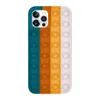 Case di telefonia cellulare in silicone per iPhone 12 mini pro max 11 6 7 8 più se pop it giocattoli push bubble1929167