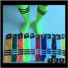 FedEx Vuxen Stocking Boys Football Middle Outdoors Sports Girls Cheerleaders Long Socks Multicolors Size Mobju DVWJ02408957