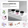 Acryl poeder gel nagellak set kristallen kit vloeistof met borstelbestand nagels kunstdecoratie extensie manicure tools kits277j