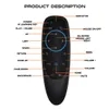 2.4G Draadloze Bluetooth Air Mouse 6-Axis Gyroscope 17 Sleutels Smart Remote G10bts voor Android TV Box X96 Air X88 PRO enz