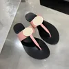 Letnie kobiety buty kapcie projektantów mody Płaskie slajdy flip flops piankowy biegacz z prawdziwej skóry sandały mężczyzna damskie unisex pantofel macaron buty sandał