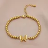 Bangle vintage fjäril halsband för kvinnor guld rostfritt stål armband Titanium estetiska charm choker smycken gåva