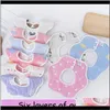 Hair Aessories Baby, Kids & Maternitybaby Cotton Bandana Baby Cloths Lovely Flower Style Born Waterproof Bibs Rotating Double Snap Fashion P