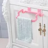 Hooks & Rails Garbage Bags Shelf Trash Can Bracket Household Wastebasket Cabinet Door Rag Rack Kitchen Storage Wall Organizer Zero Waste