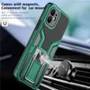 Original Rugged Armor Phone Cases TPU+PC+Metal 3 In 1 Mobile Phones Case Cover For iPhone 12 Mini 11 Pro Max X Xs Xr 7 8 SE2020 Samsung S21Plus A52 A72