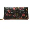 Portfele Kobiety Portfel Skórzany Karta Długie Tłoczenie 3D Kobieta Zipper Clutch Clutch Coin Purse Ladies Wristlet Uchwyt