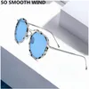 Polarisierte Sonnenbrille Thom Marke Mode TBS815 Titan Runde Sonnenbrille Für Männer Frauen UV400 Retro Fahren Brillen