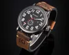 Curren Leather Strap Men Watch Fashion Design Digital Dial Male Clock Display Date Week Quartz-watch Hodinky Relogio Masculino Q0524