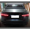 Audi A3 için 4 adet Araba Styling Koşu Işıkları Audi A3 Taillights 2015-2019 LED Kuyruk Sis Lambası + Dönüş Sinyali + Fren + Ters Işık