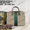 574793 Ophidia portfölj klassiska bärbara väskor lyxiga designerväskor för män Mode Affärsresor affärsväska berömd datorväska herrhandväskor messenger bag