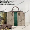 574793 Braça de Ophidia Bolsas de laptop clássicas Luxuris Designer Men Bags Moda Bolsa de Negócios Bola de Computador Famosa Bolsa de Mensageiros Bolsa Messenger