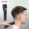 Enchen Sharp3 fryzjer elektryczny Elektryczne włosy Clipper Barber Professional doładowy trymer dla dorosłych dzieci Oryginał 220712