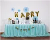 Wedding Check-in Table Skirt Cloth Decoration Starry Sky Table Yarn Tables Cloths One meter
