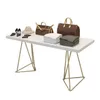 Clothing store display table Commercial Furniture shopping high and low water tables combination jewelr solid wood rack