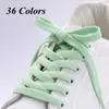 36 colori piatti lacci delle scarpe air force sneakers lacci scarpe di tela scarpe da basket lacci nero bianco colore scarpe accessori 2 grado moda nuovo arrivo carry-