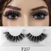 Großhandel 100% echte Nerz Wimpern Dicke Wimpern Flauschige Wispy Messy Lash 25mm Wimpernverlängerung Make-Up-Tools