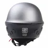 Motorcykelhjälmar Godkänd Halv Face Style Helmet German Cruiser Scooter med avtagbara öronkuddar Maskmotorcykel