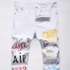 Men Robin Jeans Designer Casual Streetwear Hiphop Rap Skateboard Parkour Teenager Trendy High Quality Plus Size