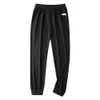 Erkek Rahat Pantolon Fitness Erkekler Spor Eşofman Dipleri Sıska Sweatpants Pantolon Siyah Spor Salonları Jogger Parça Pantolon 210518