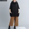 Dimanaf Dames Sweatshirts Tops Sjaal Pullover Turtleneck Gebreide Winter Casual Losse Oversize Batwing Mouw 8 Kleuren Oversize 210930