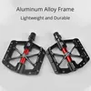 Bike Pedals 3 Seal Bearings Mtb Non-Slip Ultralight Platform Mountain Road Aluminum Flat Bicycle Footrest Parts