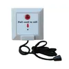 Mais novo sistema de chamadas de emergência Push Button 80mm de parede 433 MHz Home Sistema de alarme Hospital e hotel