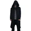 معاطف الخندق للرجال 2022 MENTY MEN SWETSHIRTS Black Hip Hop Mantle Hoodies Jacket Scleves Cloak Outwear Viol22