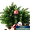 10ピースの造花偽の緑の植物の松の枝のクリスマスツリークリスマスツリーの装飾品P20工場価格の専門家のデザイン品質