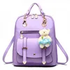 HBP Non- Women's bag goods ins backpack schoolbag Japanese and Korean leisure college wind bear puppet pendant 7 sport.0018