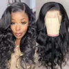 Body Wave HD Transparent Lace Front Perruques de Cheveux Humains, Brésilien Invisible Frontal Non Transformé Vierge Perruque Pré Pincées Blanchis Noeuds 150% Densité DIVA1