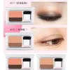 DNM Female Double Color Lidschatten-Make-up-Palette, Glitzer-Lidschatten-Palette, wasserfest, schimmernde Kosmetik