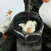 Garden Decorations Duck Fountain Statue Battery Powered Resin Animal Model Crafts Miniature Decoration Home Yard Land Outdoor Ornaments C3n1