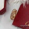 316L Titanium CLASH DE Couple Ring Fashion Wedding Rose Gold Thanksgiving Gift Box