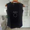 Beroemde Dames Shirts Dames Kleding Tank Meisjes Top Designer T Shirt Zwart Wit Zomer Korte Mouw Dames Kleding Maat S-XL