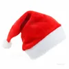 Party Hats Goldvelvet Christmas Hat Dorosłych Dzieci Pluszowe Xmas Caps Party Dress Up Santa Claus Hatzc413