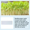 Seed Sprouter Vegetable Planting Paper Germinating Improve The Germination Rate Does Not Any Residues Planters & Pots