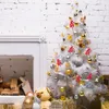 Ghirlande di fiori decorativi 24pcs Simulazione Bacche di Natale Rami Accessori per ghirlande per feste