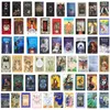 200 Stijl Tarot Kaarten Games Oracle Golden Art Nouveau De Groene Heks Universele Keltische Thelema Steampunk Board Deck