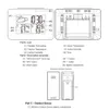 Fanju FJ3364 المنبه الرقمي محطة الطقس لاسلكي لاسلكي ميزان الحرارة ميزان الحرارة ووتش lcd الوقت سطح سطح الساعات 210719