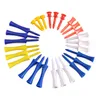 Lot de 50 tees Step Down Golf Tees en plastique coloré pour tous les drivers de taille plus fers hybrides