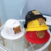 Caps Hats Summer Baby Sun Hat Cute Cartoon Bear Boys Girls Bucket Toddler Kids Beach Fisherman Children7380731