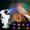 Nouveauté astronaute LED veilleuse galaxie étoile étoilée projecteur lampe enfants chambre lampes de Projection maison éclairage décoratif cadeaux