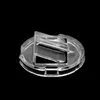 Transparent Finger Ring Display Stand Holder Jewelry Tray Ring Plastic Showcase