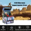 Gamepad portátil Retro Mini Arcade Handheld Console Machine Player 16 Bit Bits 156 Saída de TV clássica com 2,8 "players de tela