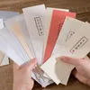 Emballage cadeau 10 pièces/ensemble enveloppe lettre papier costume écriture Message carte mariage bénédiction papeterie fournitures de bureau