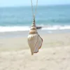 Hanger kettingen Summer Beach Natuurlijke Conch Sea Shell Necklace Boheemse goud Lange trui ketting voor vrouwen Fashion Neck Sieraden