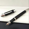 Luxury M Pen Classic super dazzling feel marine Verne limited signature ballpoint pen Fountain pens Writing office supplies with Serial number 14873/18500