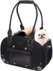 black dog carrier