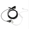 Czarny Nadzór Styl FBI Styl Covert Acoustic Air Tube Mic Earpiece Słuchawki Słuchawki do iPhone HTC Samsung Radio