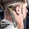 T9 USB電気髪切削新しい髪のクリッパーの専門のひげのトリマー機械の充電式の男性剃毛の男性の理髪師のための短い男シェーバートリマー